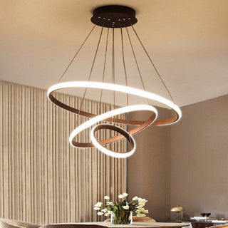 Arisha Design LED Lampada a Sospensione Anello Moderna