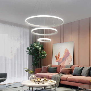 Arisha Design LED Lampada a Sospensione Anello Moderna