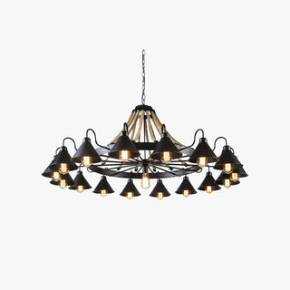 Silva Lampadari Candeliere Industriale Metallo LED Soggiorno