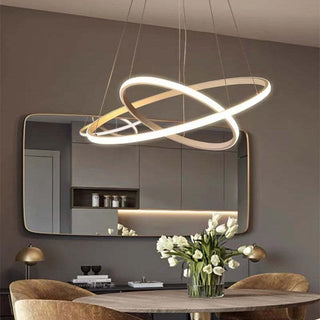 Arisha Design LED Lampada a Sospensione Anello Moderna