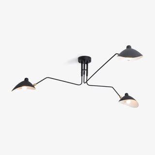 Arisha Lampada da Soffitto Industriale a Tre Bracci