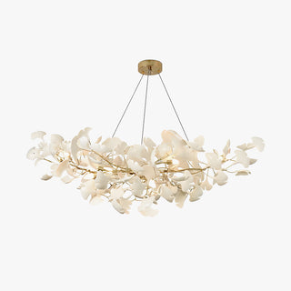 Olivia Lampadario di Lusso in Ceramica con Forma a U