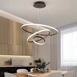 Arisha Design LED Lampada a Sospensione Anello Moderna