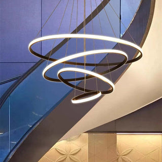 Arisha Design LED Lampada a Sospensione Anello Moderna