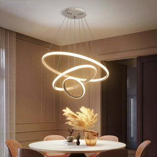 Arisha Design LED Lampada a Sospensione Anello Moderna